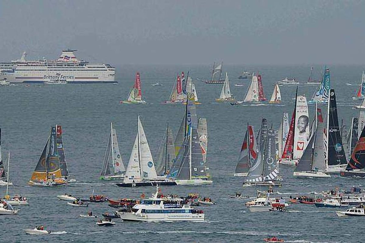 Route du Rhum underway in spectacular fashion